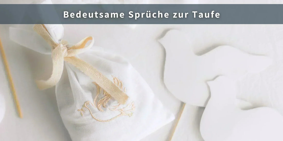 Sprüche zur Taufe