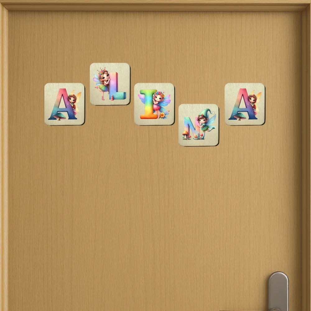Holzbuchstaben Namensschild und Türschild Kinderzimmer
