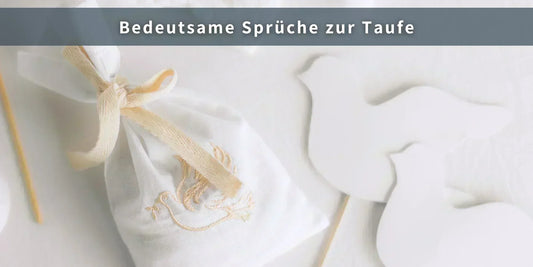 Sprüche zur Taufe