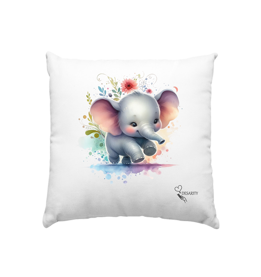 Zierkissen - Baby Elefant Farbenspiel (40x40cm)