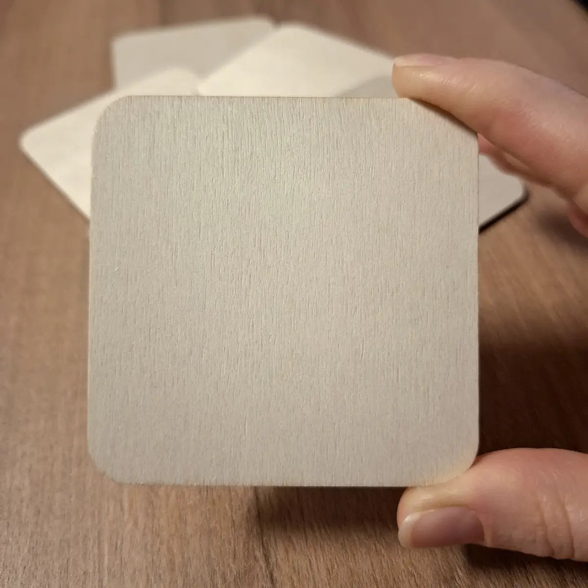 Holzplättchen-Holzbuchstaben 