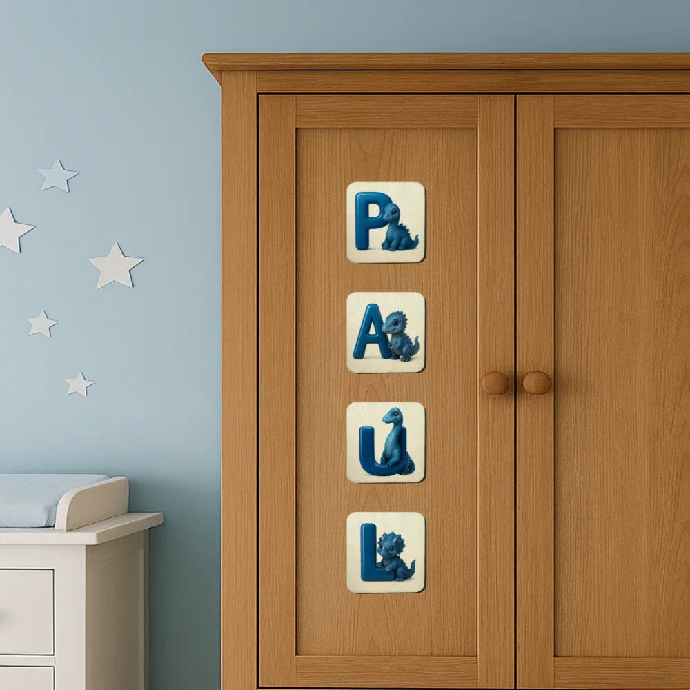 Holzbuchstaben Namensschild und Türschild Kinderzimmer