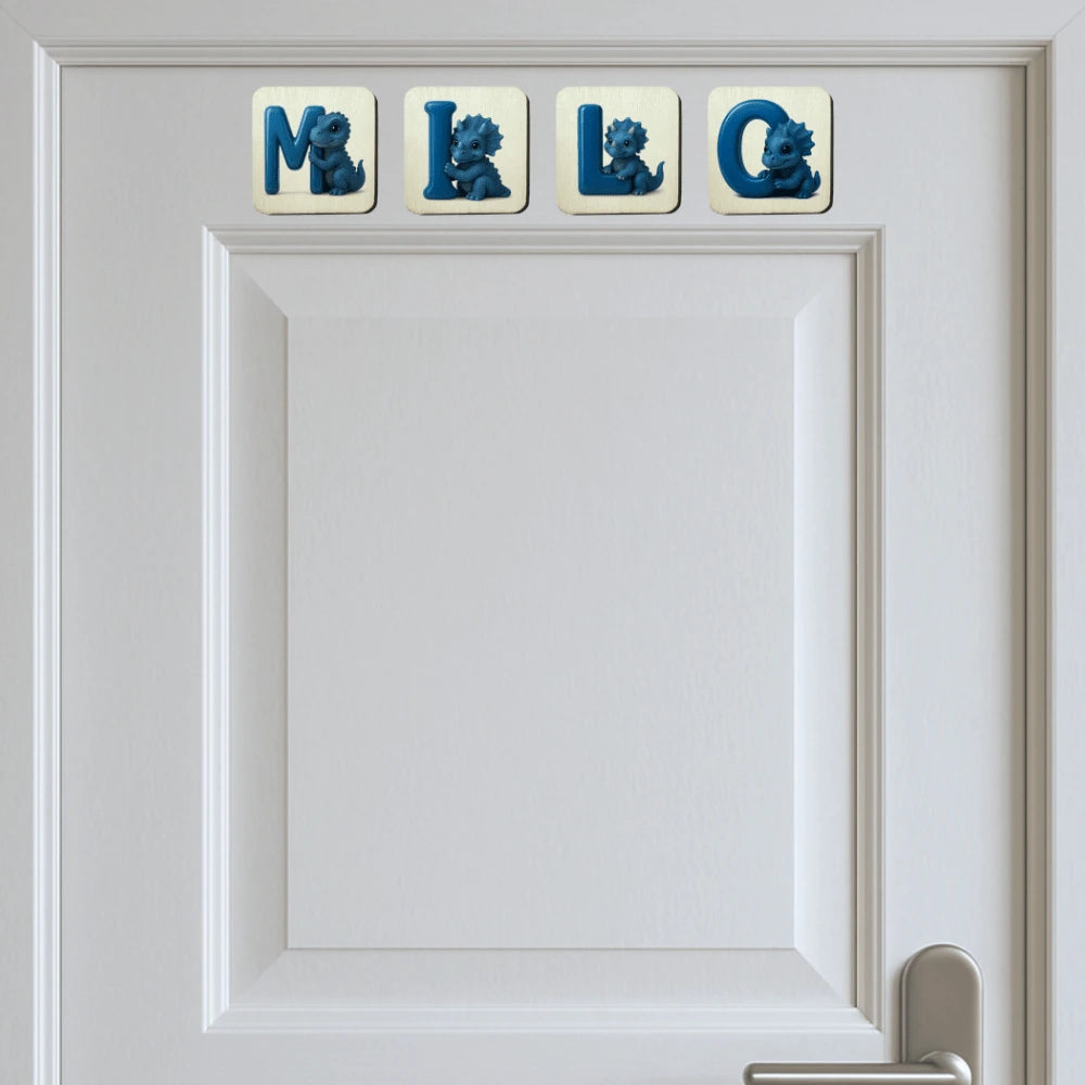 Holzbuchstaben Namensschild und Türschild Kinderzimmer