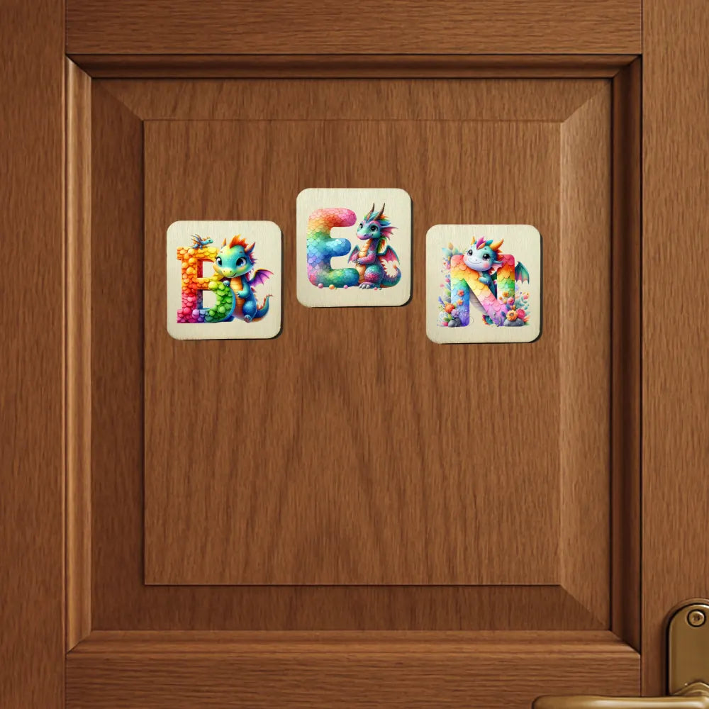 Holzbuchstaben Namensschild und Türschild Kinderzimmer