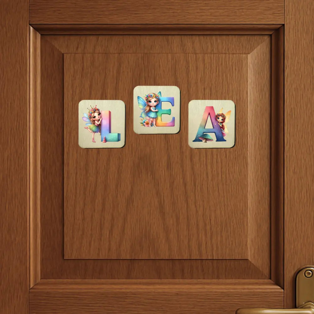 Holzbuchstaben Namensschild und Türschild Kinderzimmer